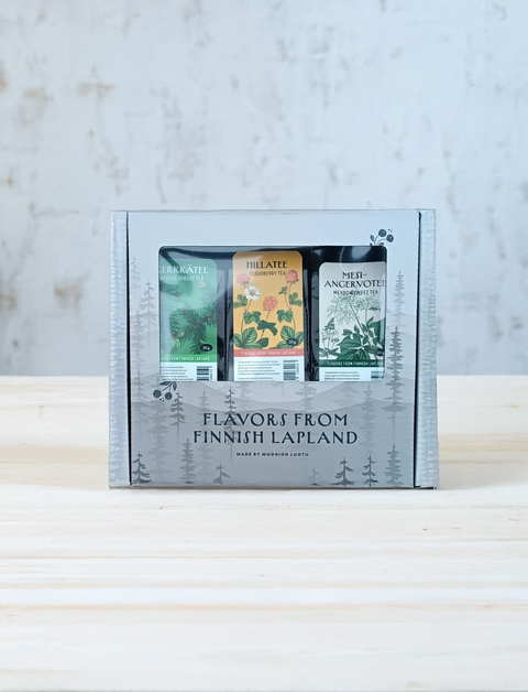 Kerkkä-, Hilla- ja Mesiangervo – Teelajitelma Lapista