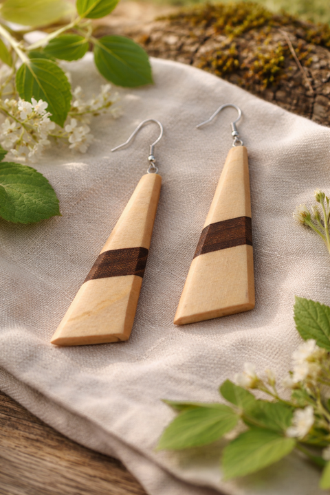 Kajo – INFINIWOOD puiset korvakorut