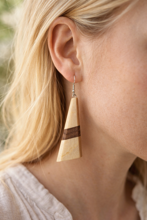 Kajo – INFINIWOOD puiset korvakorut