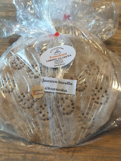 Juureen leivottu ohrarieska 300g